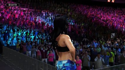 WWE2K16 Divas Peyton Royce Vs Rosa Mendes