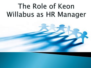 About Keon Willabus, Keon Willabus Website