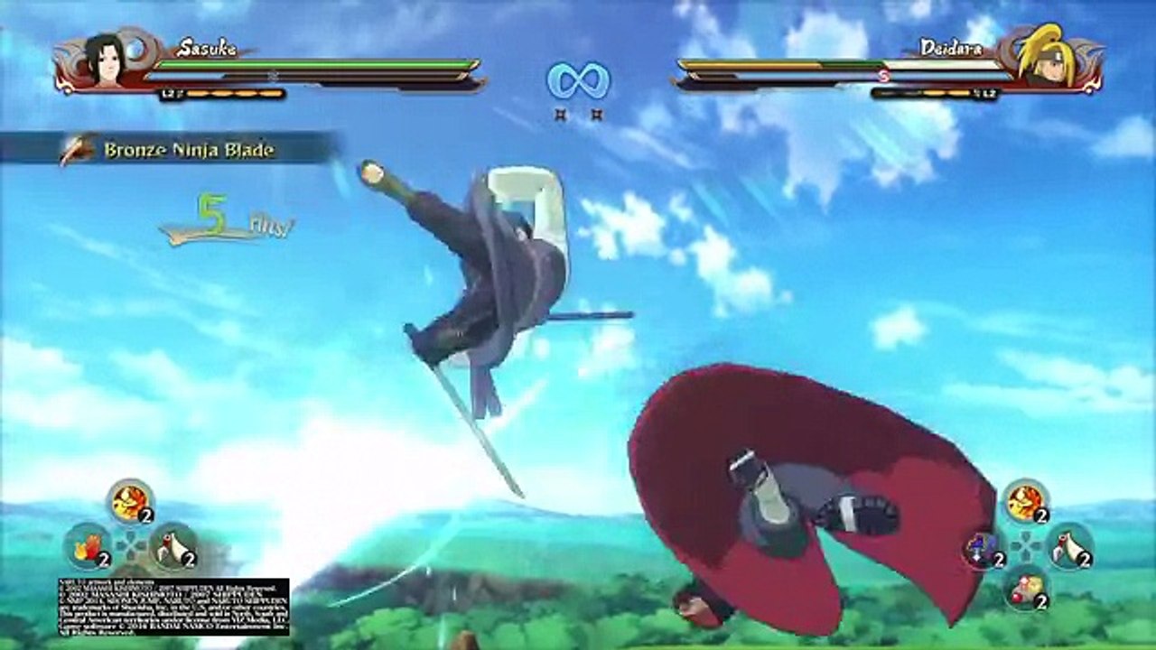 Naruto Shippuden Ultimate Ninja Storm 4 sasuke vs deidara