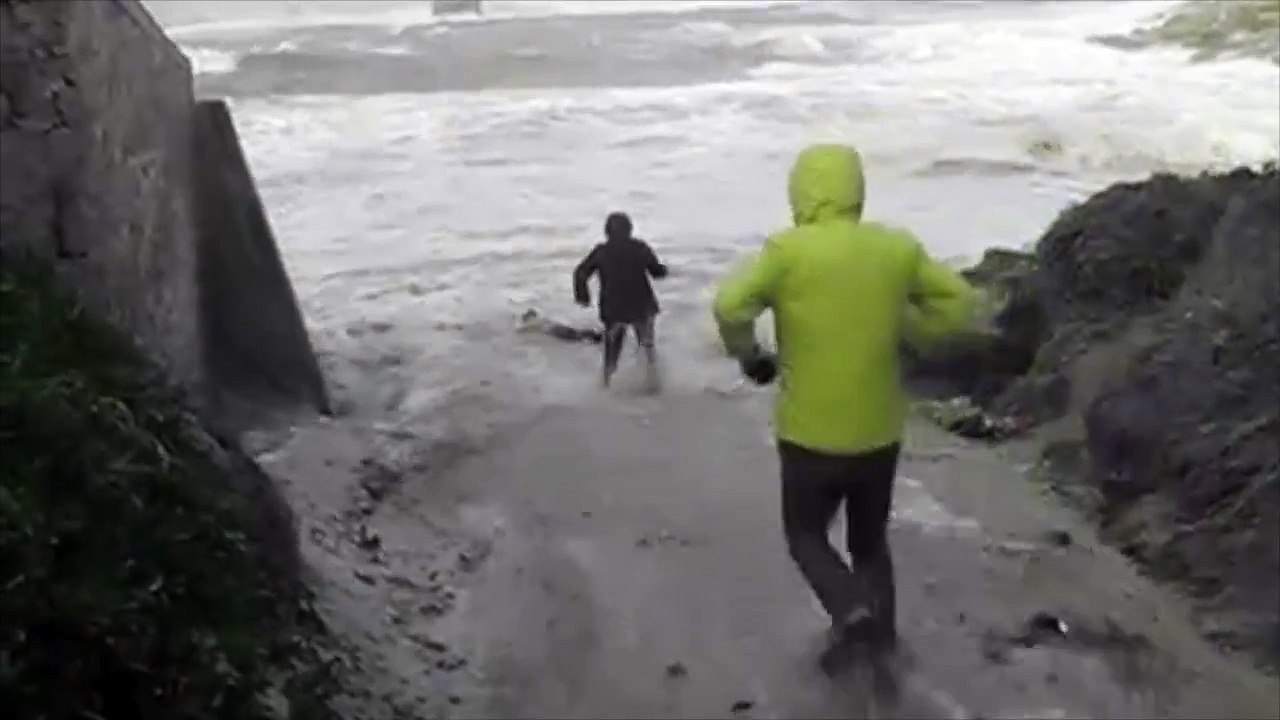 un couple échappe à la noyade en Bretagne, sauvé par un promeneur