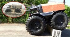 Rus Mühendisin Engel Tanımayan Canavar İcadı: Sherp ATV