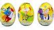 Phineas & Ferb surprise eggs toys Peppa Pig Kids Toys Play-Doh And Funny Surprise Eggs ToyS Little Pony Toy Video Disney Pixar Cars Lightning Fast Speedway Track Set With Lightning McQueen Racers Disney Pixar Cars Track Set  Abc Alphabet &4