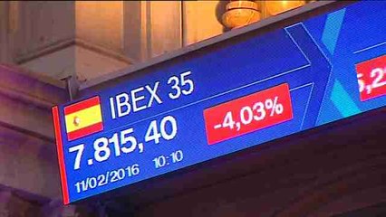 El IBEX 35 vuelve a perder los 8.000 puntos