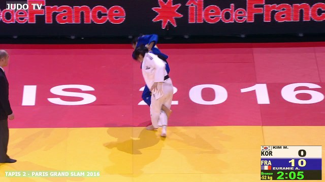 PGS2016 BRONZE -52kg : KIM (KOR) vs. EURANIE (FRA)