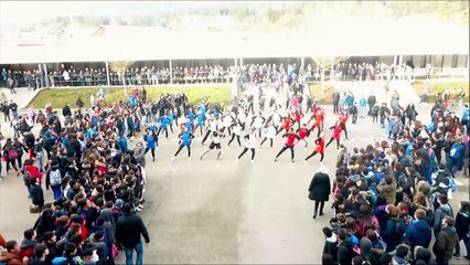 Flashmob Euro 2016 Collège Ampère Oyonnax