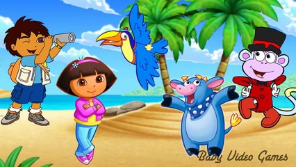 #VD015A607Dora Song for Children Education Songs Dora Beach Fan Made