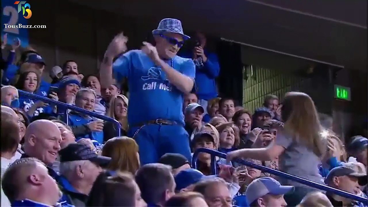 Cette jeune fille a très vite regretté d’avoir dansé avec ce fan trop enthousiaste !