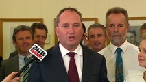 Barnaby Joyce elected as the new leader of the Nationals, Fiona Nash elected deputy