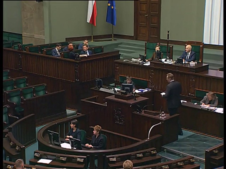 Poseł Ryszard Wilczyński - Wystąpienie z dnia 09 lutego 2016 roku.