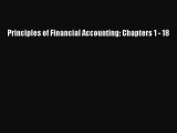 (PDF Download) Principles of Financial Accounting: Chapters 1 - 18 Read Online