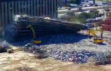 Parking Garage Demolition Goes Horribly Wrong