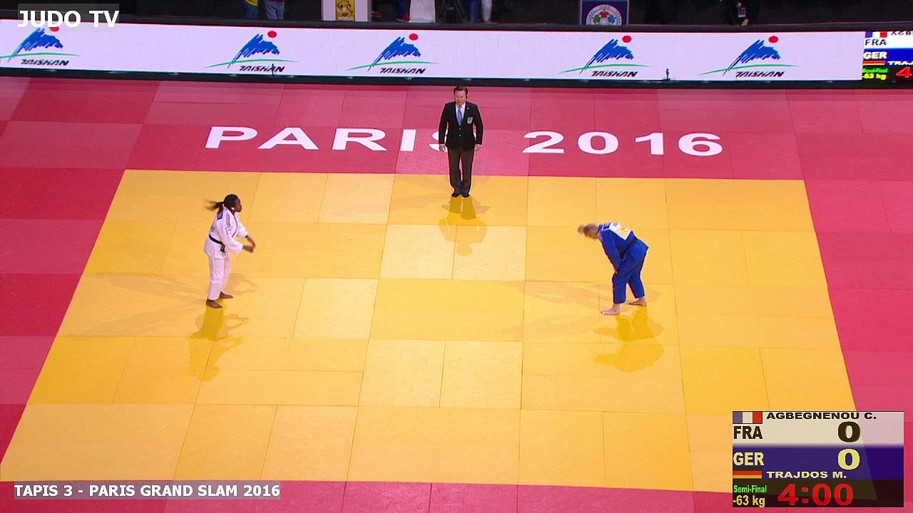 PGS2016 1/2 finale -63kg : AGBEGNENOU (FRA) vs. TRAJDOS (GER)