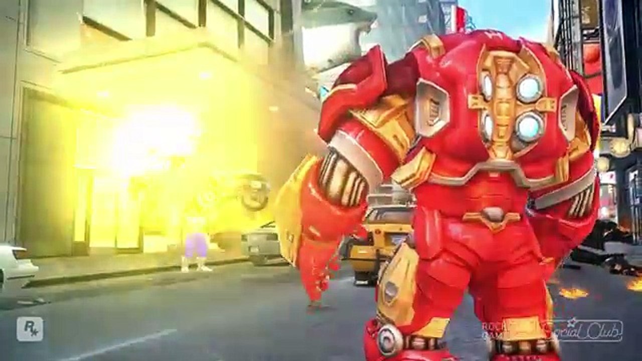 HULKBUSTER VS GREY HULK - EPIC BATTLE