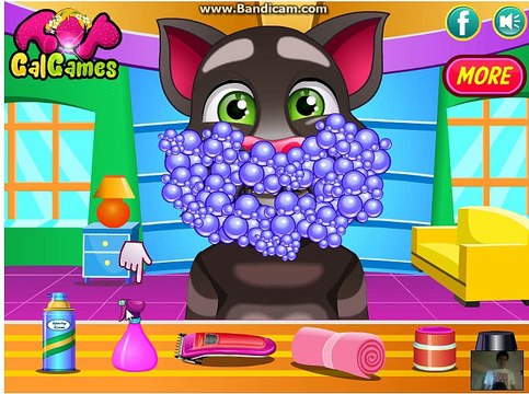 Tom Shaving and Grooming