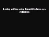 [PDF Download] Gaining and Sustaining Competitive Advantage (2nd Edition) [PDF] Full Ebook