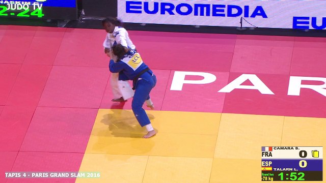 PGS2016 2ème tour -78kg : CAMARA (FRA) vs. TALARN (ESP)