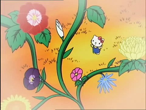 01 Hello Kitty Le paradis d'Hello Kitty Réveil en fleur