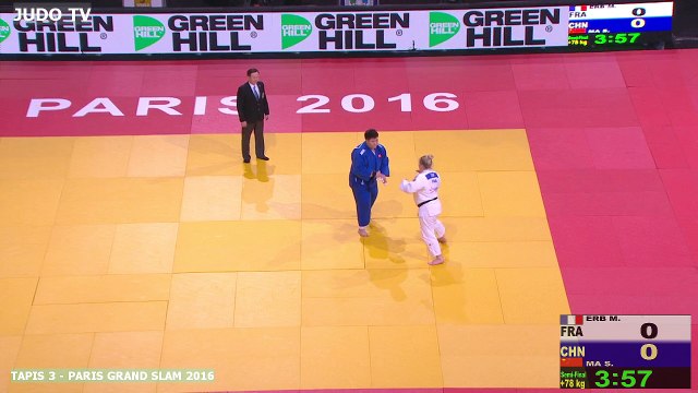 PGS2016 1/2 finale +78kg : ERB (FRA) vs. MA (CHN)