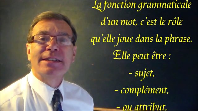 Fonctions grammaticales essentielles | Français grammaire 3ème