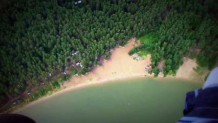 Полет на Дельтаплане. Боровое, Новосибирская обл. 2013