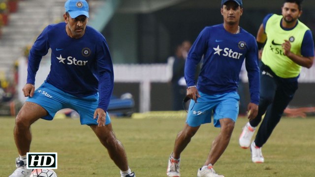 IND vs SL 2nd T20 Ranchi India Team Net Practice Dhoni Rahane Rohit