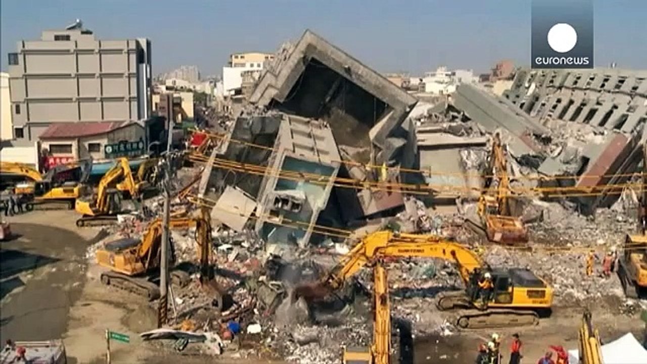 Taiwan quake  Developer arrested in collapsed building probe