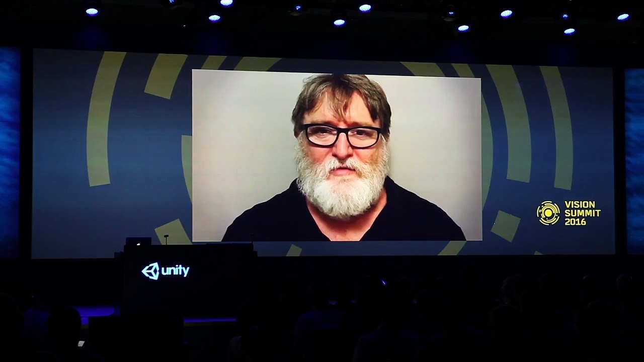 Gabe Newell's Oprah Moment at Unity Vision Summit