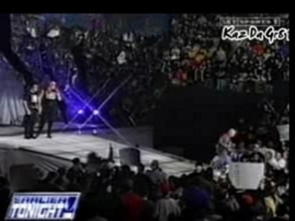 Steve Austin Uses A Gun!