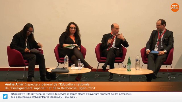 Journées Enseignement supérieur et Recherche : deuxième matinée, deuxième partie