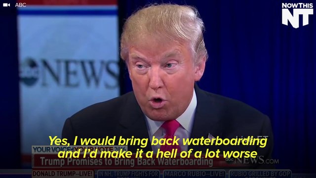 John McCain Rips Donald Trump's Support Of Waterboarding