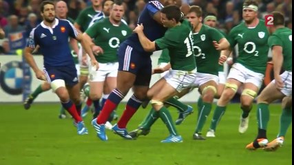 Mathieu Bastareaud assomme Jonathan Sexton