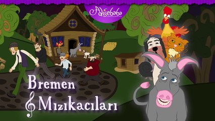 BREMEN MIZIKACILARI Türkçe Çizgi Film Masal -  Klasik Masallar [HD, 720p]