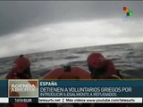 Policía griega criminaliza a rescatistas voluntarios de migrantes