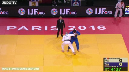 PGS2016 3ème tour +100kg : OUCHANI (FRA) vs. YEA ON (THA)