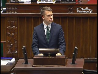 Poseł Arkadiusz Marchewka - Wystąpienie z dnia 10 lutego 2016 roku.