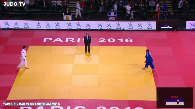 PGS2016 3ème tour +100kg : SHICHINOHE (JPN) vs. BONVOISIN (FRA)