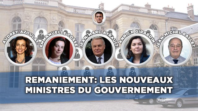 Remaniement: Les nouveaux ministres du gouvernement