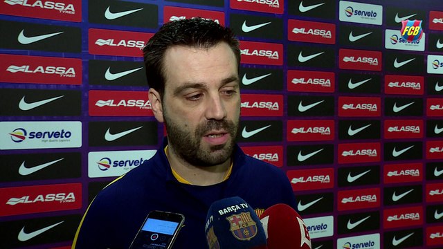 FCB Lassa (hockey): Ricard Muñoz y Sergi Fernández, previa Caldes-FCB Lassa