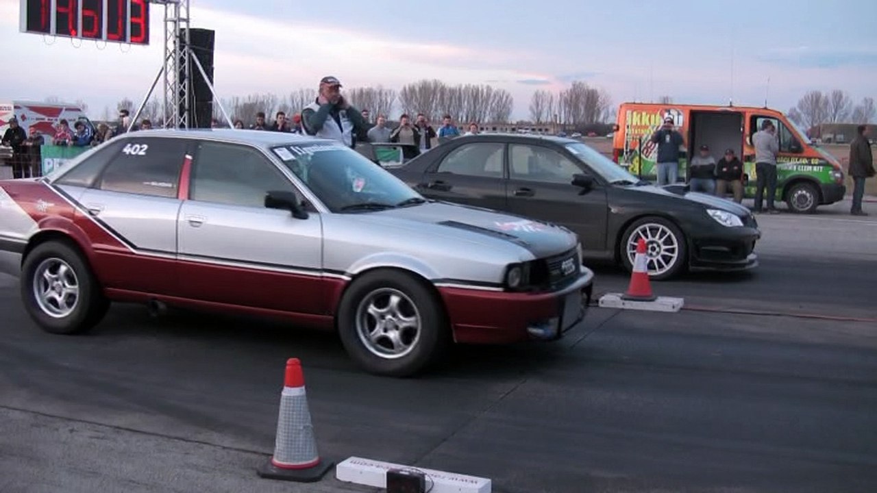 Audi 90 Quattro Turbo Vs. Subaru Impreza WRX STI