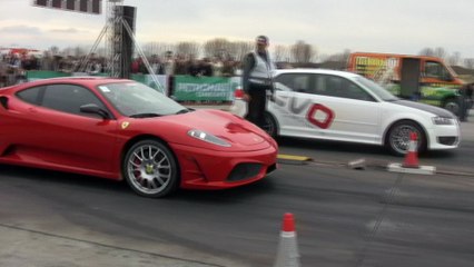 Ferrari F-430 Vs. Audi S3