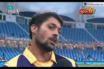 Anwar Ali Intreviw after Wining the Match