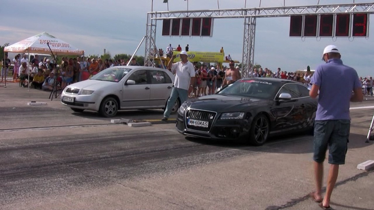 Audi A5 TDI Vs. Skoda Fabia