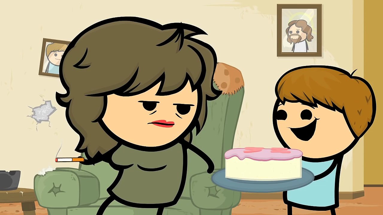 Mother's Day Cake - Cyanide & Happiness Shorts