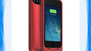 Mophie Juice Pack Plus - Carcasa con batería para iPhone5 color rojo