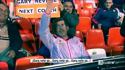 La afición del Valencia se lanza con el inglés_ Gary Neville, a tu p home