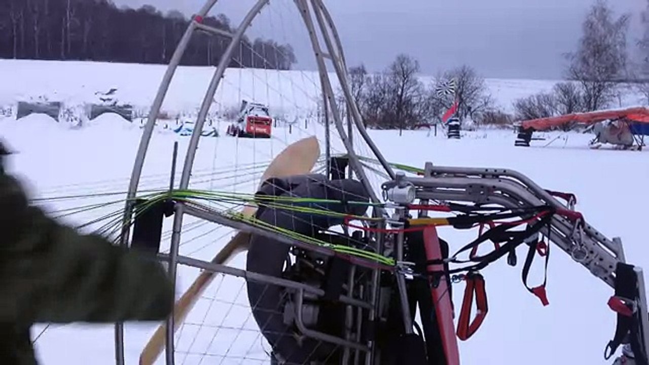 Полет на паралёте. 22.12.2013