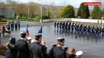 La Garde Républicaine à l'école de gendarmerie de Châteaulin
