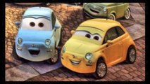 DisneyCarToys Franca Disney Cars 2 Diecast Toy 2013 Mattel Fiat 500