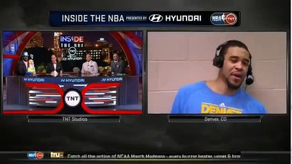 Javale Mcgee awkward interview on Inside the NBA