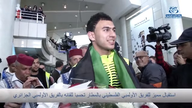 Falestine Chouhada! Les joueurs Palestiniens accueillis comme des héros à Alger